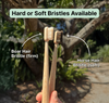 TOXIN DODGER Boar or Horse Bristle Toothbrush (4 Pack)